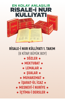 Risale-i Nur Külliyatı 1. Takım (8 Kitap, Büyük Boy) Risale-i Nur Külliyatı 1. Takım (8 Kitap, Büyük Boy)