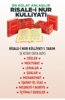 Risale-i Nur Külliyatı 1. Takım (8 Kitap, Orta Boy ) Risale-i Nur Külliyatı 1. Takım (8 Kitap, Orta Boy )